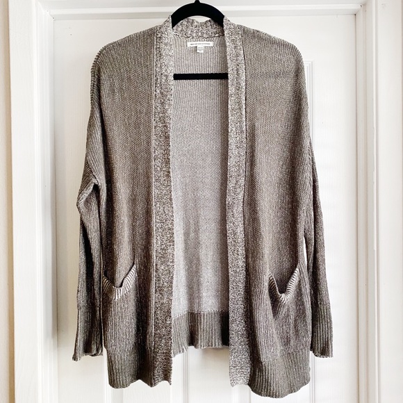 American Eagle Outfitters Sweaters - American Eagle Pocket Cardigan Sweater Gray Small